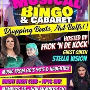 Drag Musical Bingo & Cabaret — Live Entertainment