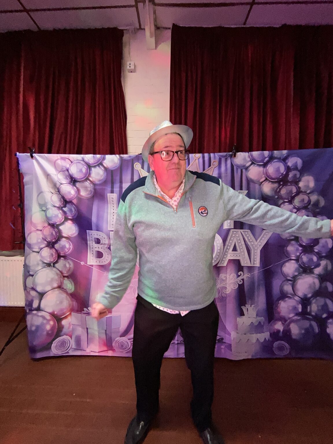 Guest at a private function